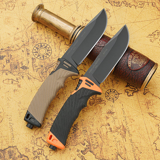 Outdoor High Hardness Straight Knife Outdoor Knife Tactical Knife Outdoor Survival Knife